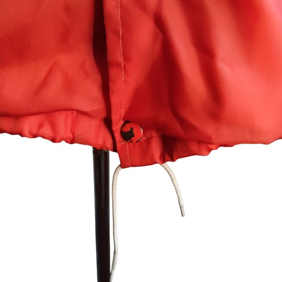 Men's Medium Vintage Nebraska Longhorns Coaches Jacket Flannel Lined 1980's - Picture 4 of 7